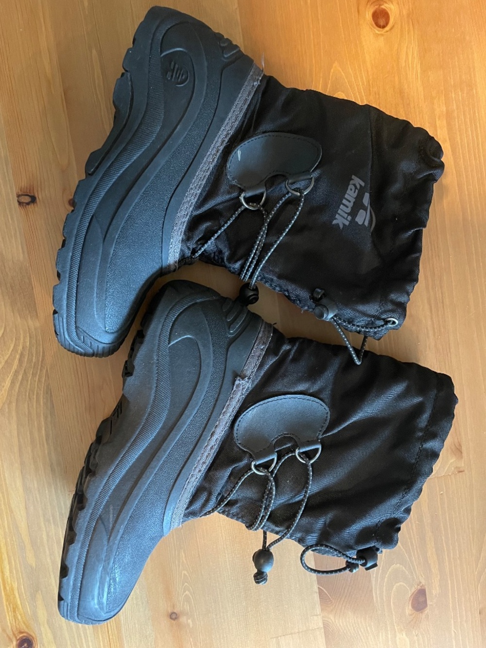 Kamik Black Winter Boots | US Kids Size 3 | Good Condition ❄️